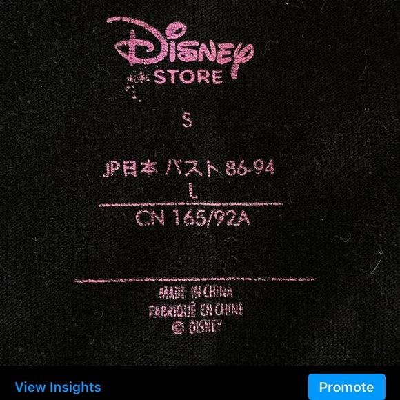 Neon Mickey Mouse Disney tee - Picture 3 of 3